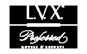 LVX Preferred Hotel & Resorts logo on footer section. Link to external website.