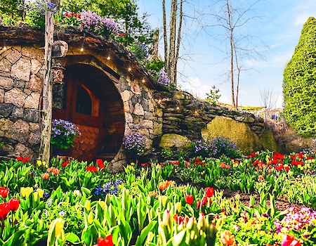 The enchanting Hobbit House™ dining experience at The Preserve Resort & Spa