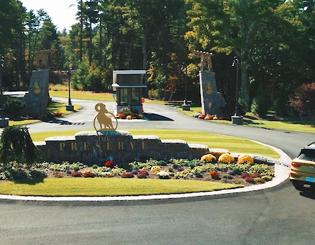 Entrance to The Preserve Resort & Spa in Southern New England