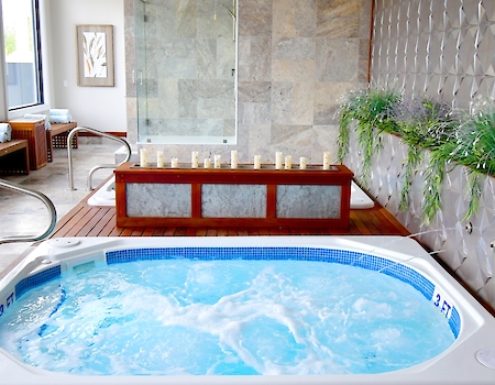 Luxurious spa area at The Preserve Resort & Spa in Rhode Island