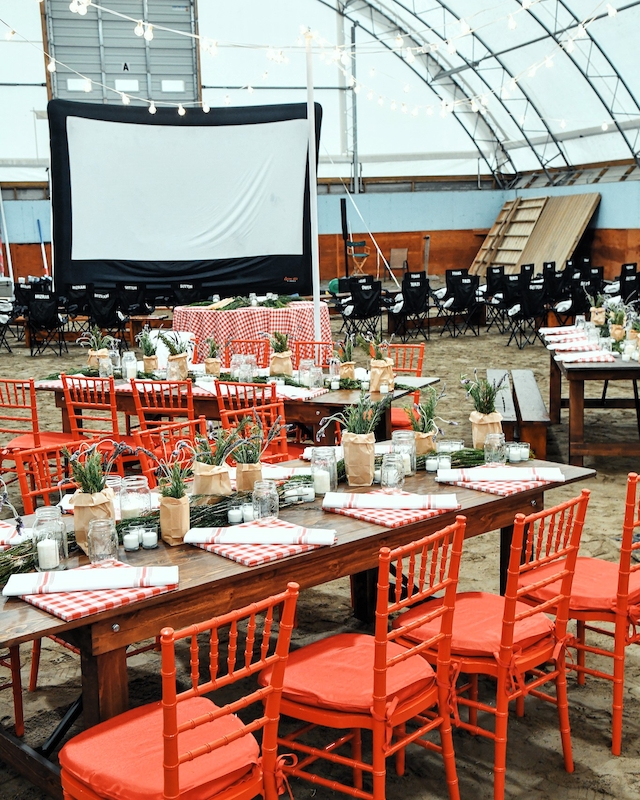 Event Seating Arrangement - The Preserve (Rhode Island)